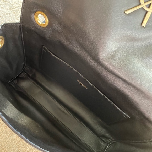 Saint Laurent Reversible Kate Bag black suede and leather YSL - Picture 8 of 16